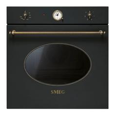 Встраиваемый электрический духовой шкаф Smeg Coloniale SF800AO черный