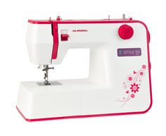 Швейная машина Aurora Style 50 белый; красный