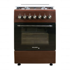 Комбинированная плита WILLMARK CS-6614 коричневый