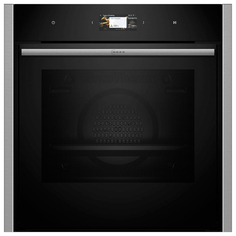 Встраиваемый электрический духовой шкаф Neff B64CS31N0 серебристый; черный