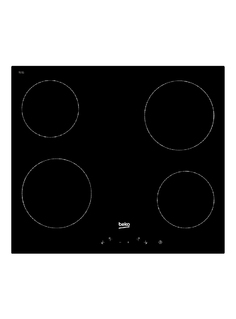 Встраиваемая варочная панель электрическая Beko HIC 64400 E черный