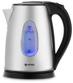 Чайник электрический VITEK VT-1143 1.7 л серебристый