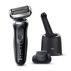 Электробритва Braun Series 7 71-N7200cc / насадка-триммер / станция очистки и подзарядки