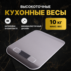 Весы кухонные Selerolife WG серебристый