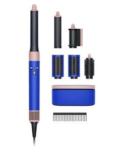 Мультистайлер Dyson HS05 AirWrap Complete Long синий; розовый