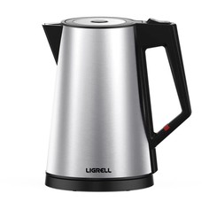 Чайник электрический LIGRELL LEK-1722S 1.7 л серебристый