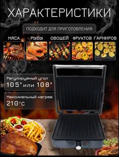 Гриль Nano Shop TL-6791 черный