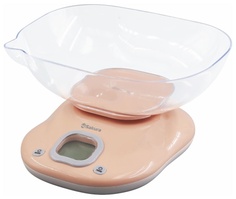 Весы кухонные SAKURA SA-6050CG бежевый