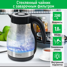 Чайник электрический Marta MT-4640 1.8 л черный