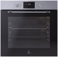 Встраиваемый электрический духовой шкаф LEX EDP 680 серебристый; черный