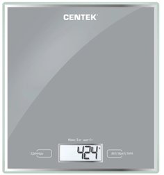 Весы кухонные Centek CT-2462 серебристый