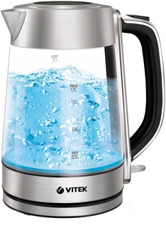 Чайник электрический VITEK VT-1184 1.7 л серебристый