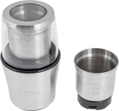 Кофемолка KITFORT КТ-1329, серебристый