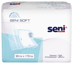 Пеленки Seni Soft 4 капли 90x170 см 30 шт.
