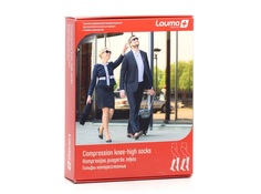 Гольфы Лаума AD207 c мыском медицинские кл. компр. 2 черный р.4D 1 шт. Lauma Medical