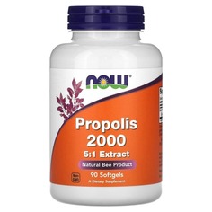 Прополис NOW Propolis 2000 капсулы 90 шт.