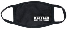KU032-1 Маска KETTLER Enjoy Your Freedom защитная многоразовая, черная