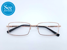 Титановые очки с диоптриями -5.5 No Brand