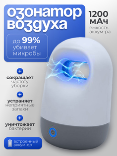 Озонатор-стерилизатор воздуха Mini Purifier для холодильника, белый No Brand