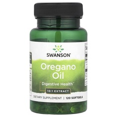 Масло орегано SWANSON Oregano Oil 10:1 Extract мягкие таблетки 150 мг 120 шт.