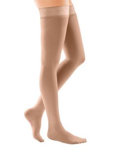 Чулки mediven comfort CC251 Medi закрытый 2 кл. компр. р.4 карамель малая