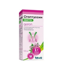 Стоптуссин-Фито сироп 100 мл Teva