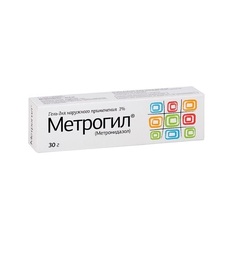 Метрогил гель 1% 30 г Юник Фармасьютикал