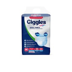 Giggles Подгузники-трусы для взрослых р. М 10 шт. Sevincler Saglik Urunleri San. ve Tic. A.S.