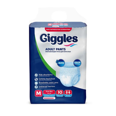 Giggles Подгузники-трусы для взрослых р. М 9 шт. Sevincler Saglik Urunleri San. ve Tic. A.S.
