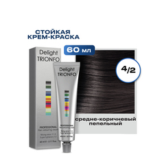 Краска для волос Constant Delight Trionfo 4-2 Средний коричневый пепельный 60 мл