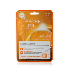 Маска для лица WEIS Secret Line с медом и олигопептидами, 23 г