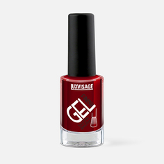 Лак для ногтей Luxvisage Gel Finish №8 Бордовый, 9 г