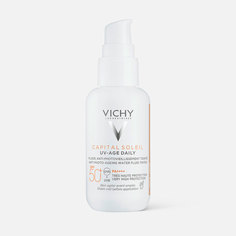 Солнцезащитный флюид Vichy Capital Ideal Soleil UV-age daily тонирующий SPF50+ 40 мл