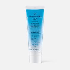 Маска для лица мгновенного действия INNATURE - Aqua, 75мл