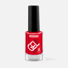 Лак для ногтей Luxvisage Gel Finish №7 Красный, 9 г