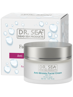 Крем для лица DR. SEA Anti-Wrinkle Facial Cream SPF15 против морщин 50 мл Dr.Sea