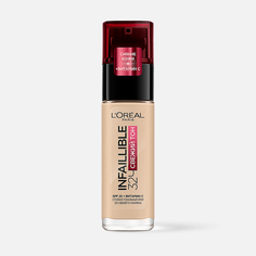 Тональный крем LOreal Paris Infallible 32ч spf 25 свежий тон 130 бежевый 30 мл