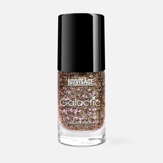 Лак для ногтей Luxvisage Galactic с глиттером №221, 9 г