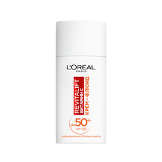 Крем-флюид для лица LOreal Paris Revitalift SPF 50, дневной, с витамином C, 50 мл