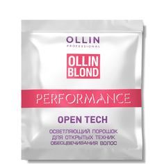 Осветляющий порошок для обесцвечивания волос Ollin Professional Open Tech 30г