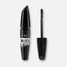 Тушь для ресниц LiLo Black Attack чёрная, 12 г