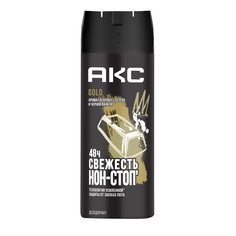 Дезодорант мужской спрей парфюмированный Акс Gold, 150 мл AXE
