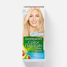 Крем-краска для волос Garnier Color Naturals, 111 суперосветляющий платиновый блонд 110 мл