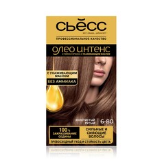 Краска для волос «Сьёсс» Oleo Intense Золотистый русый тон 6-80, 115 мл Сьесс
