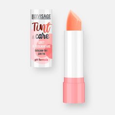 Бальзам-тинт для губ Luxvisage Tint & Care Ph Formula, цвет и увлажнение, №02 Peach, 4 г