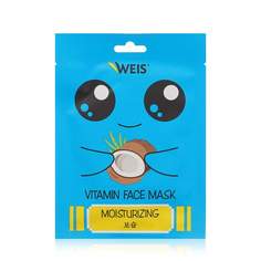Маска для лица Weis Vitamin Face mask Moisturizing с экстрактом кокоса 23г