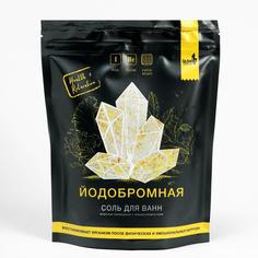 Соль морская природная йодобромная с микроэлементами для ванн, 700 г 6981196 Dr.Aqua