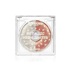 Хайлайтер для лица BeYoung Metallic Blossom 7г