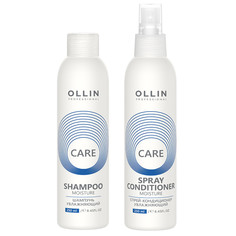 Набор для увлажнения и питания Ollin Professional Care moisture 250 мл и 250 мл