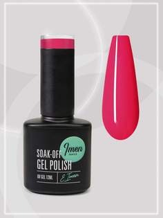 Гель лак Imen 023 оранжево-розовый